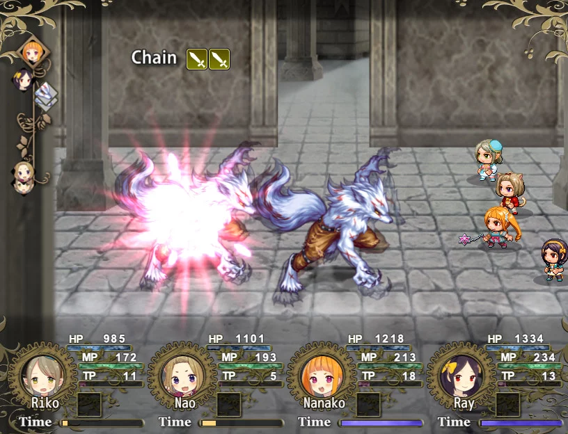 Изображение игры: Magical girl's labyrinth