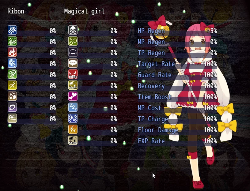 Изображение игры: Magical girl's labyrinth