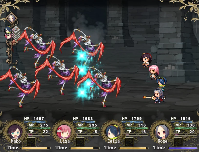 Изображение игры: Magical girl's labyrinth