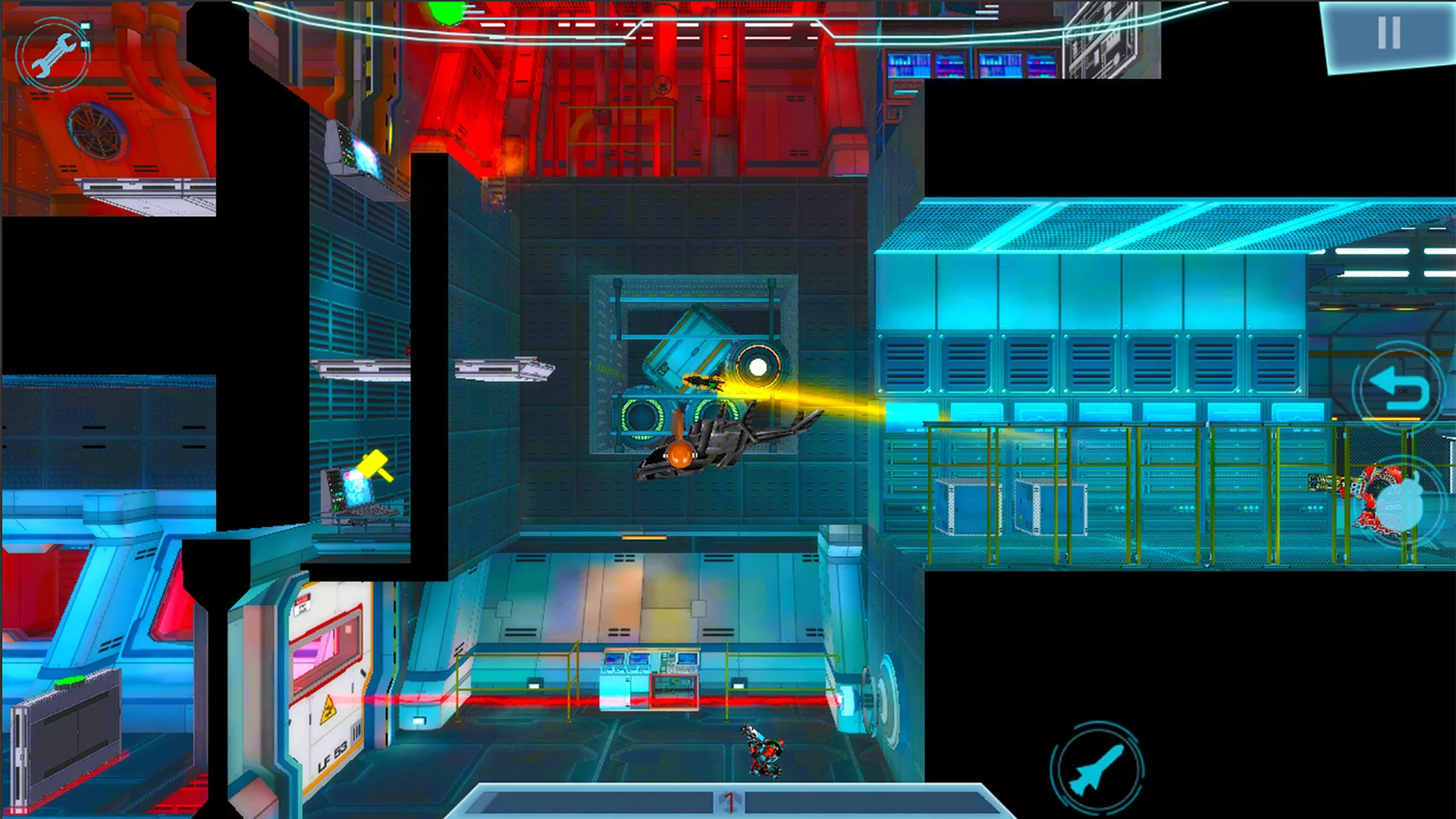 Изображение игры: Explodey - Sci-fi Side Scroller w/ 'splosions