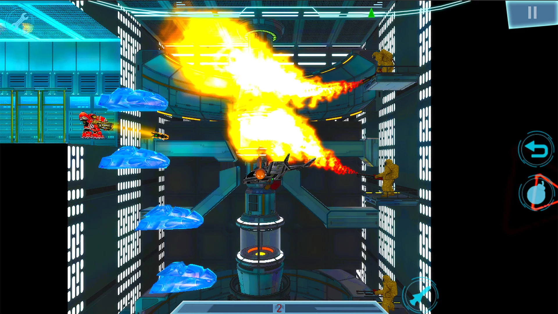 Изображение игры: Explodey - Sci-fi Side Scroller w/ 'splosions