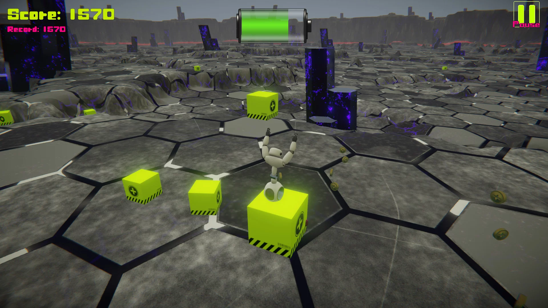 Изображение игры: BoxRunner