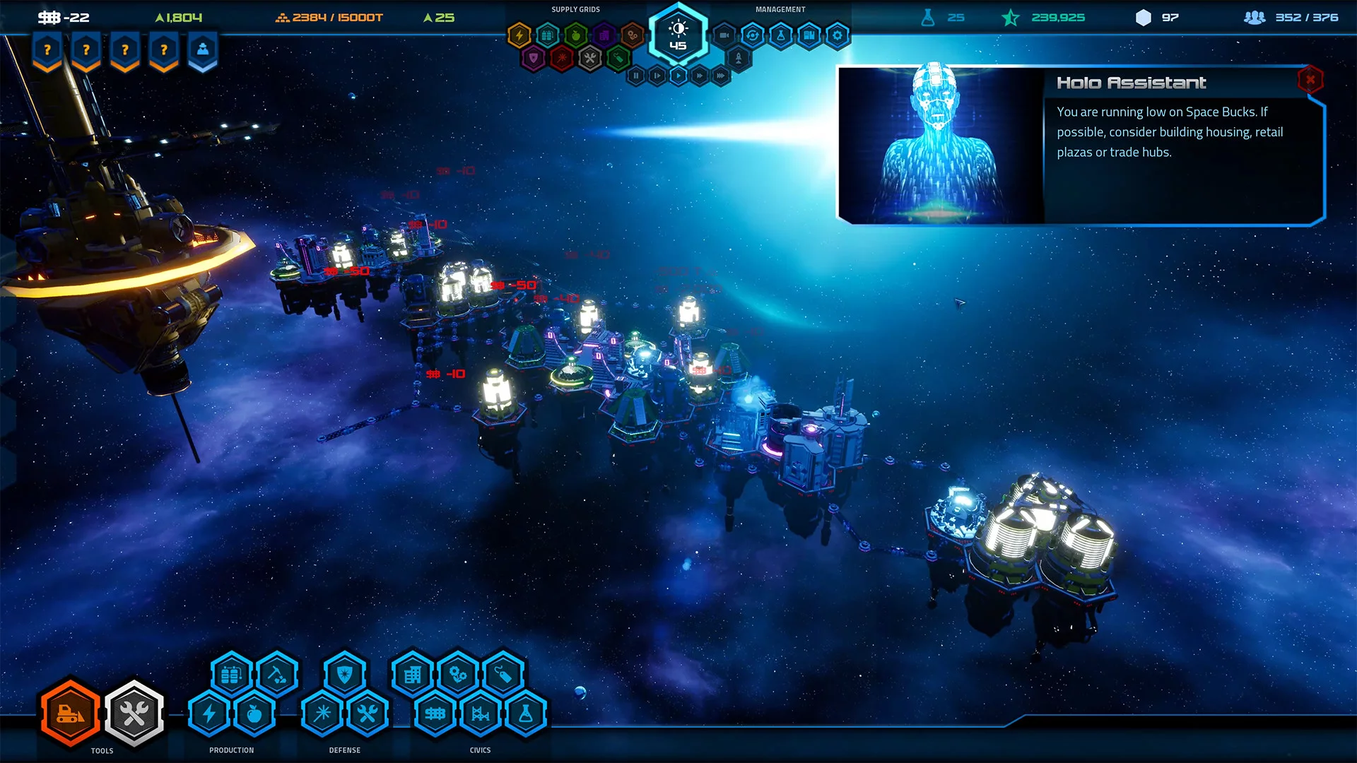 Изображение игры: Starport Delta