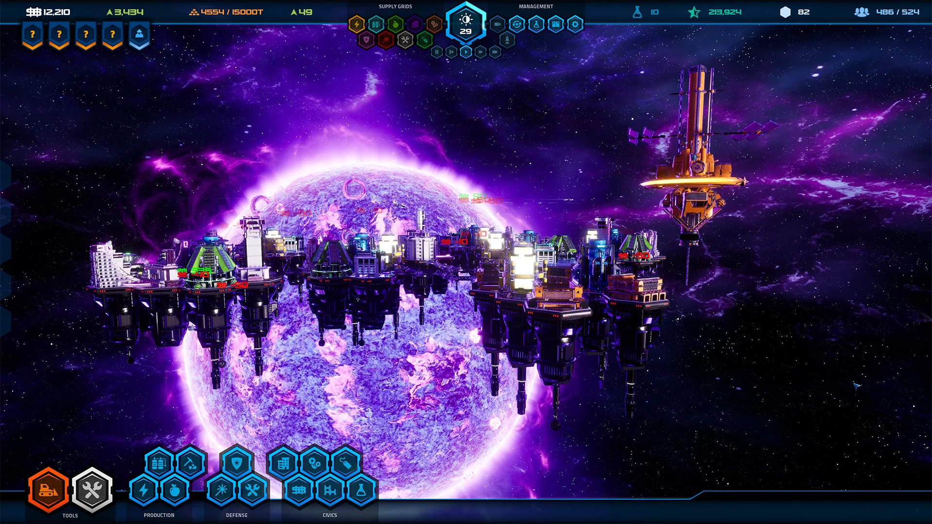 Изображение игры: Starport Delta