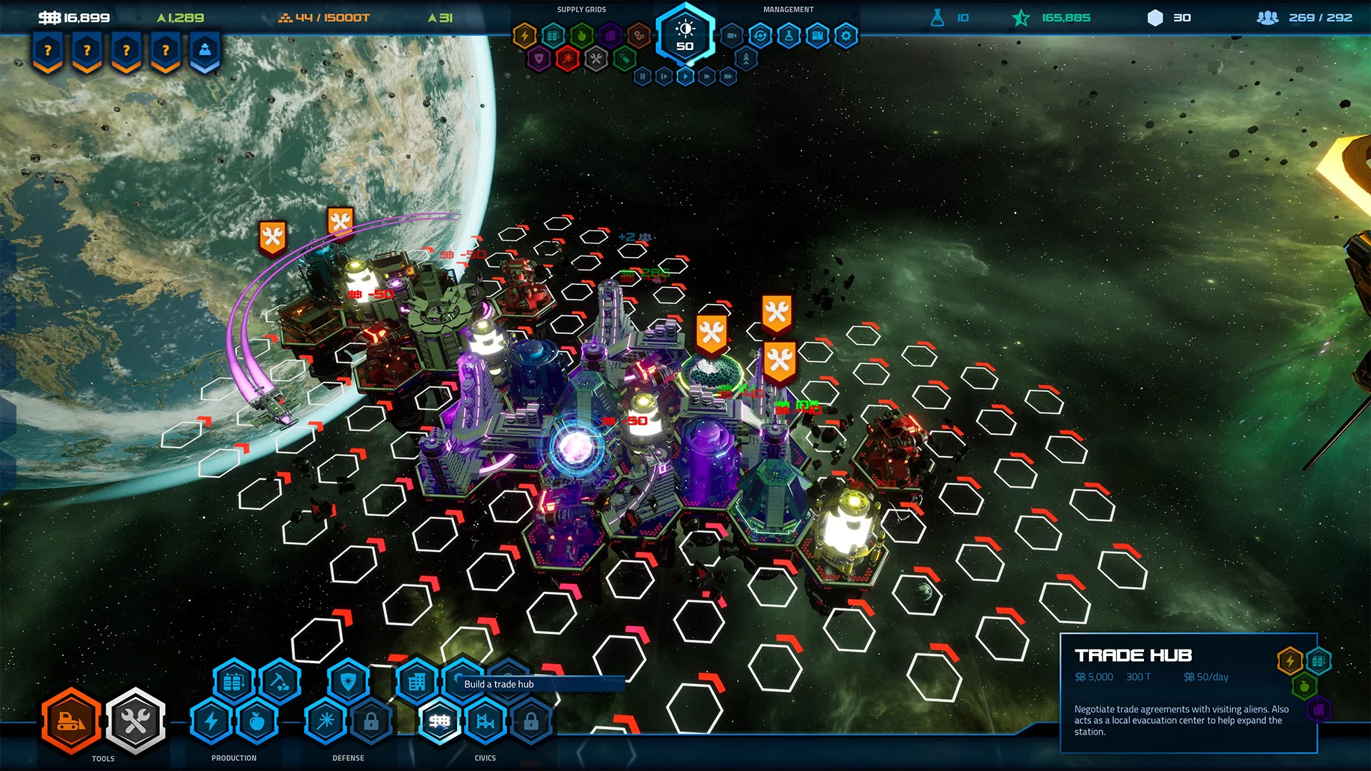 Изображение игры: Starport Delta