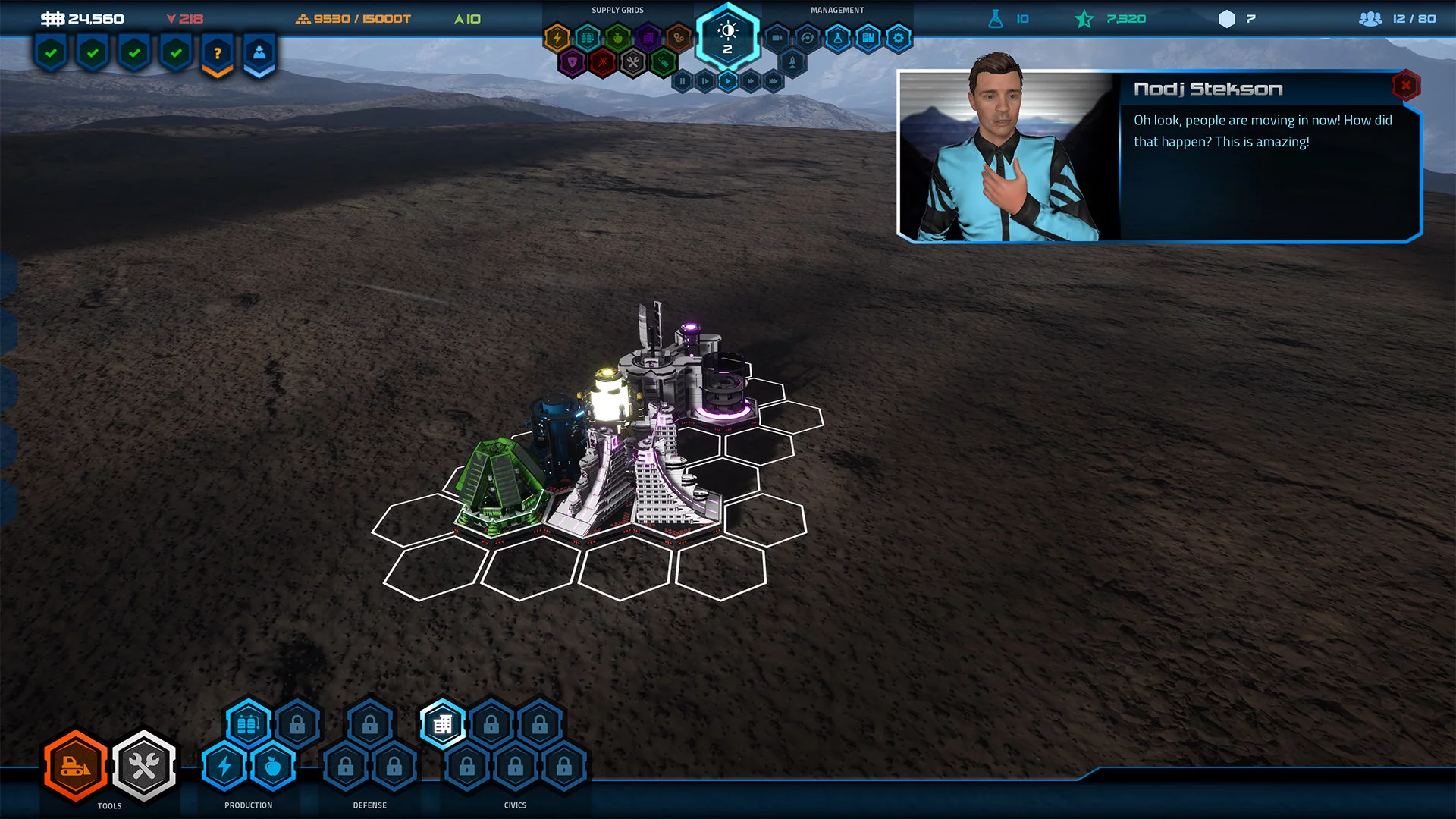 Изображение игры: Starport Delta