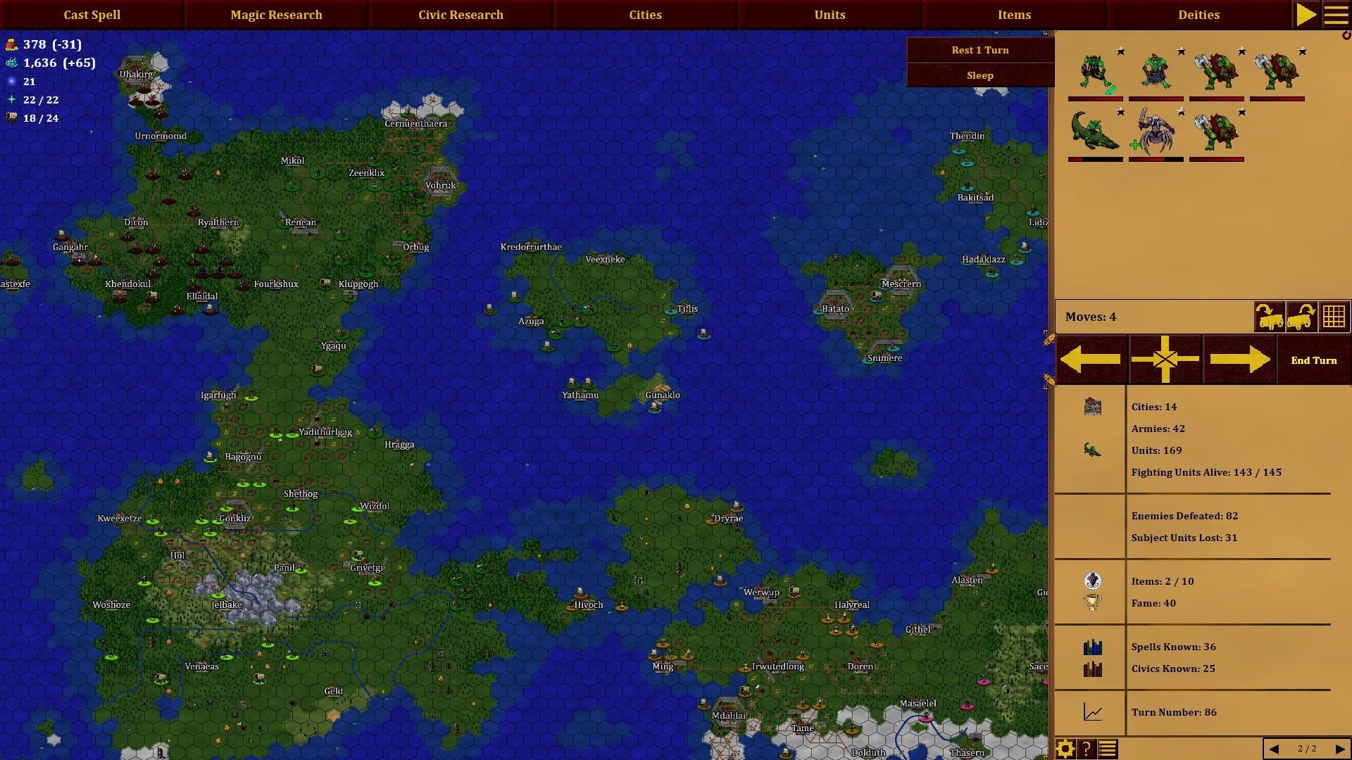Изображение игры: Deity Empires