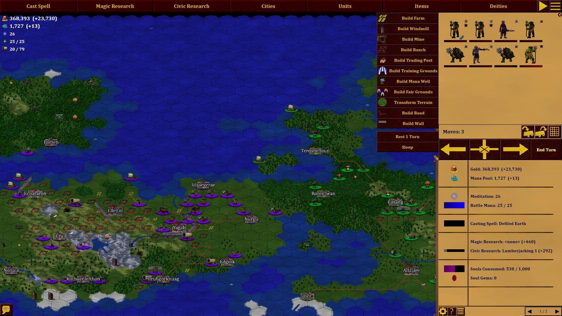 Изображение игры: Deity Empires