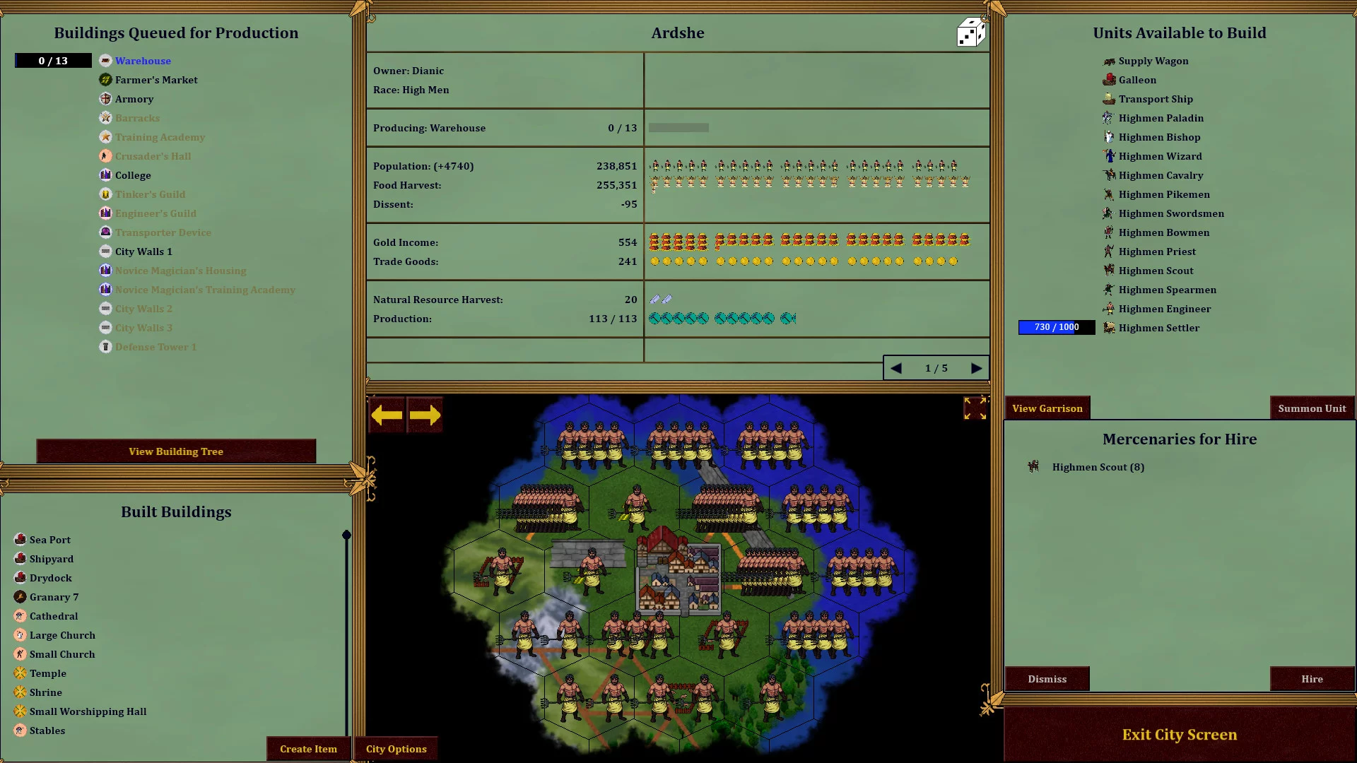 Изображение игры: Deity Empires