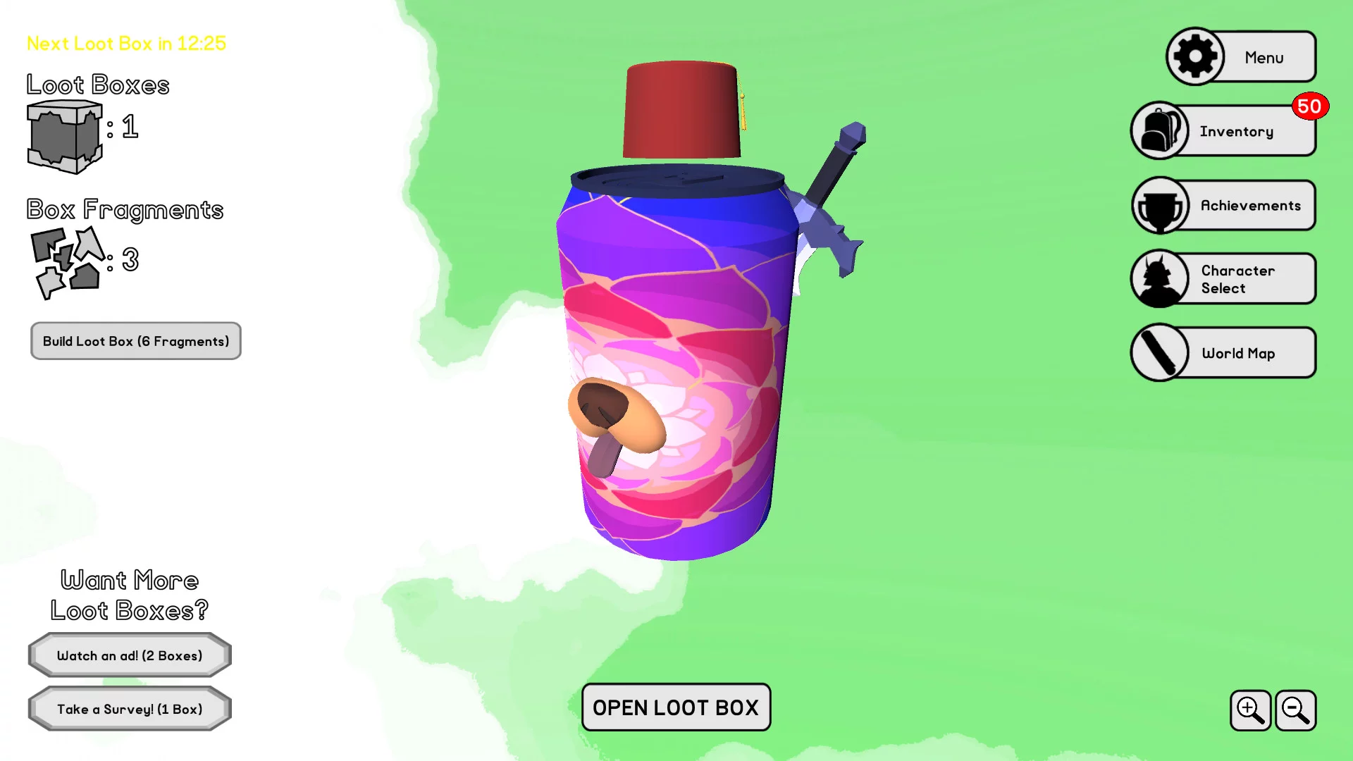 Изображение игры: Loot Box Simulator