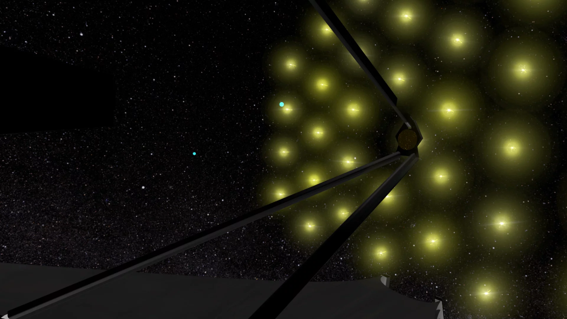 Изображение игры: WebbVR: The James Webb Space Telescope Virtual Experience