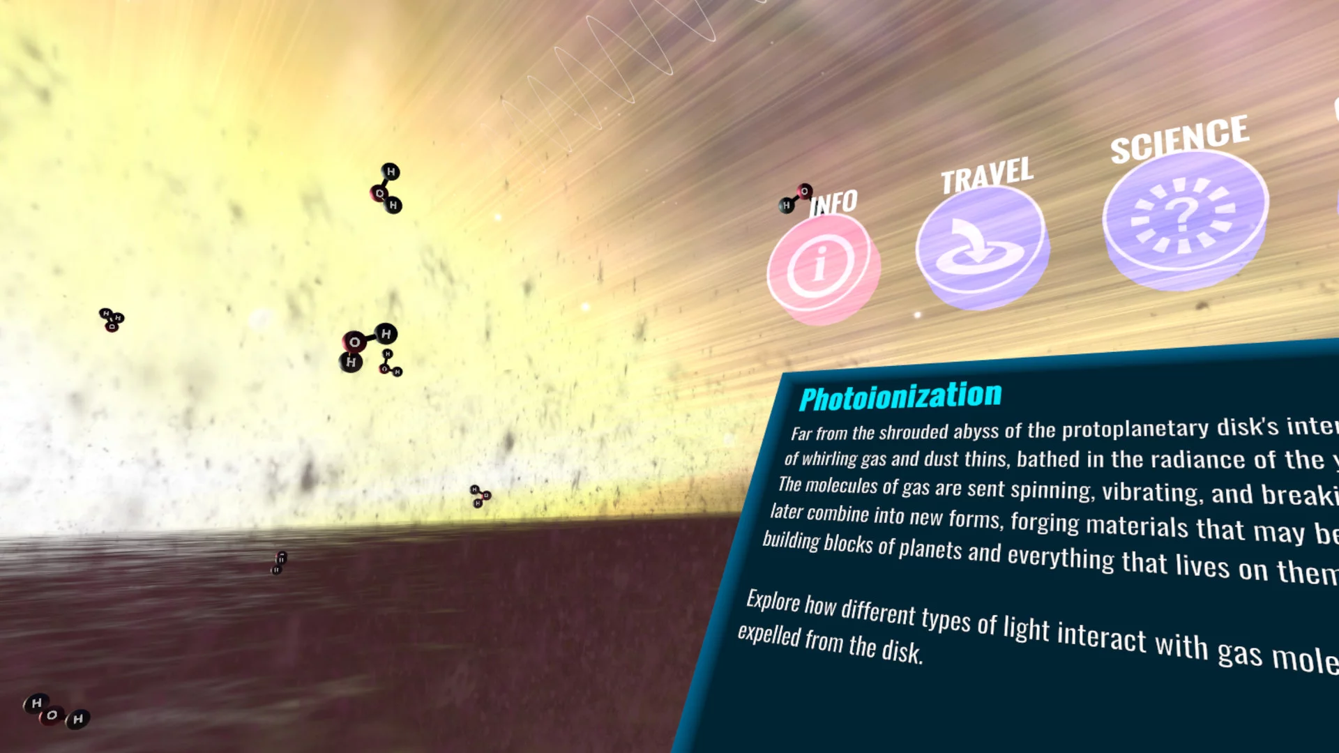 Изображение игры: WebbVR: The James Webb Space Telescope Virtual Experience