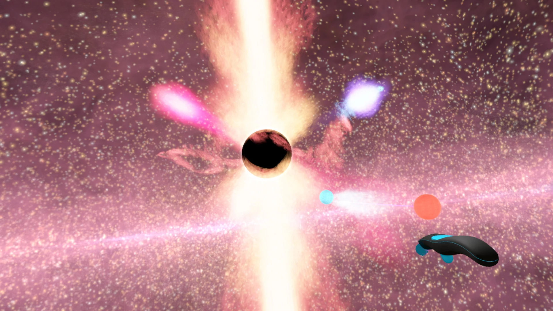 Изображение игры: WebbVR: The James Webb Space Telescope Virtual Experience