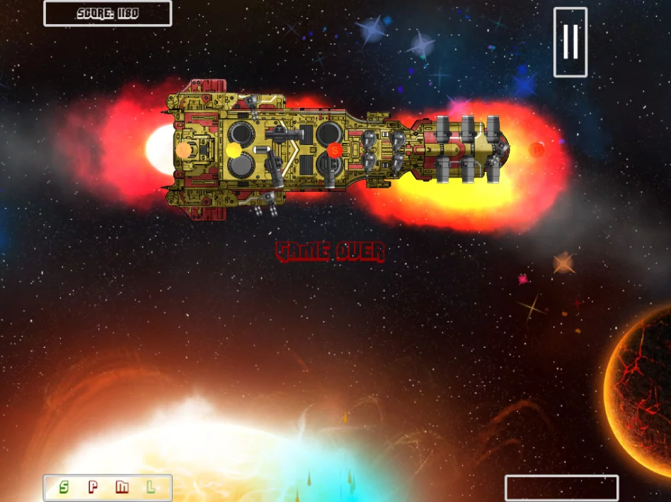 Изображение игры: Space Wars