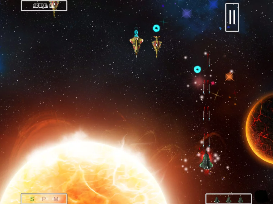 Изображение игры: Space Wars
