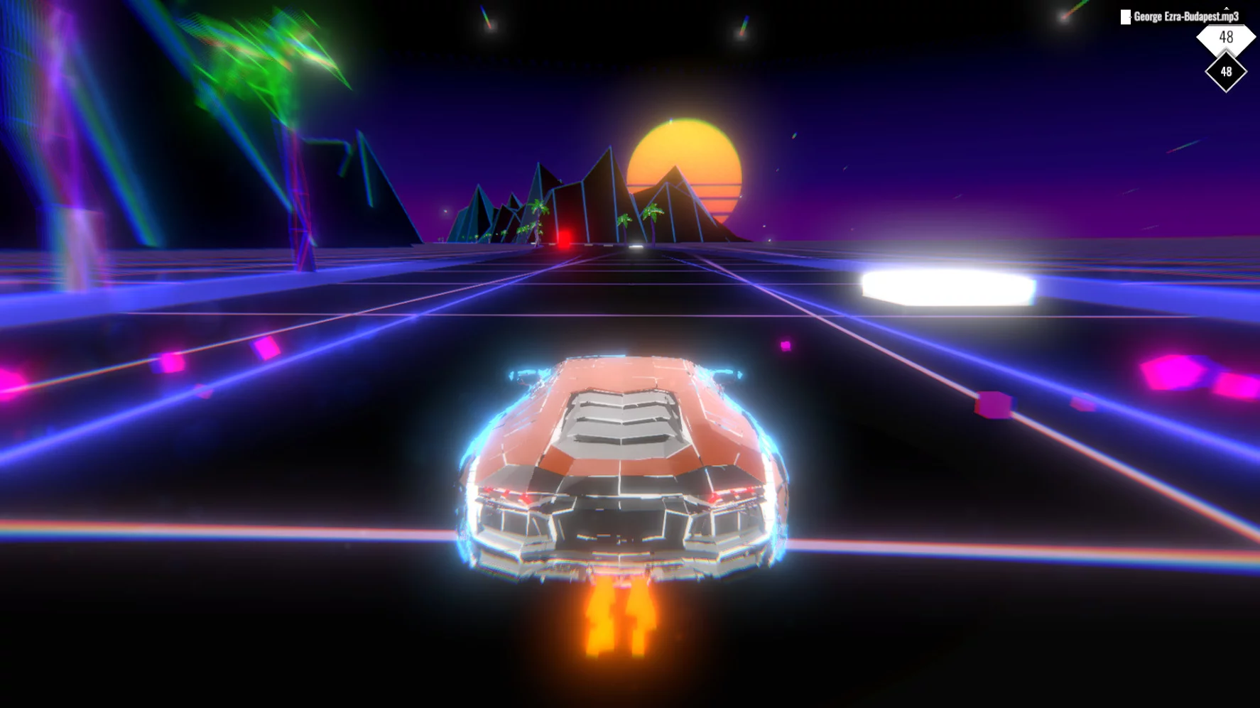 Изображение игры: Music Racer