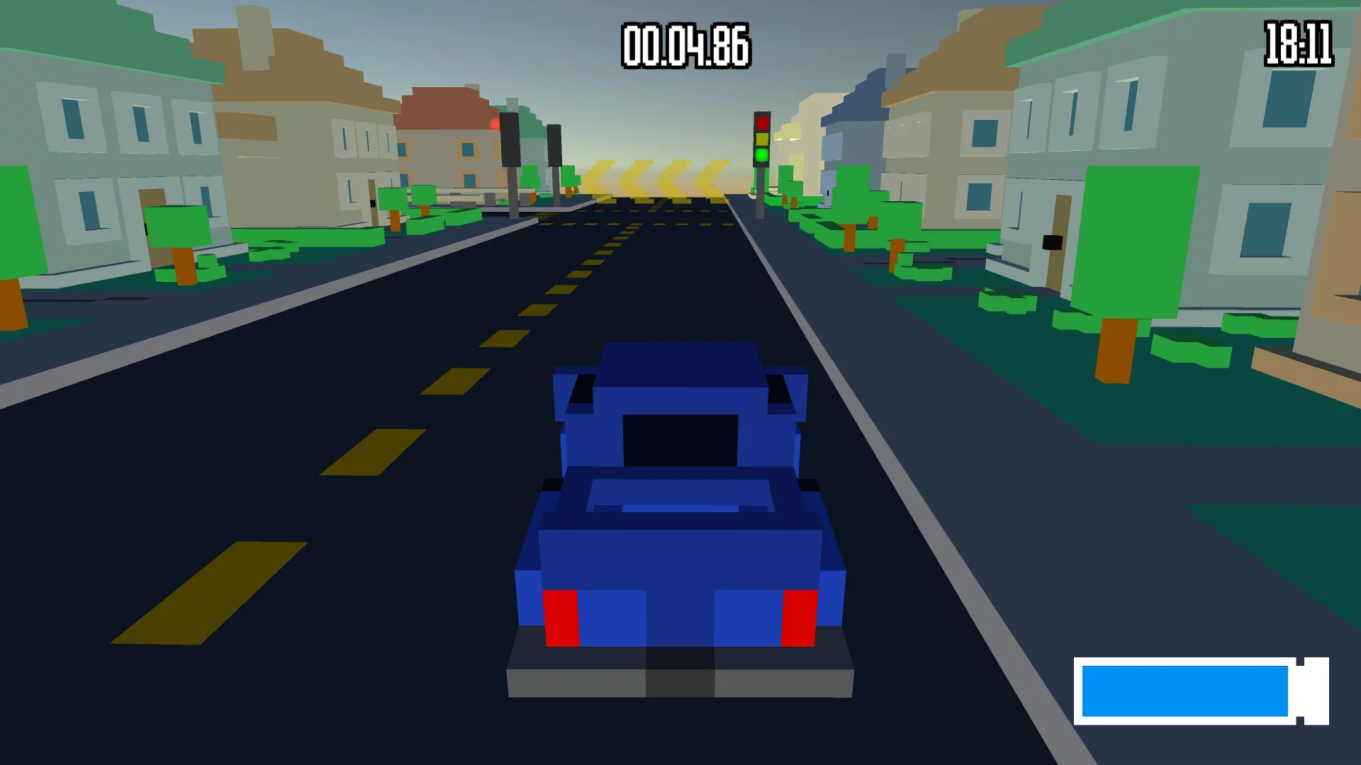 Изображение игры: Voxel Race