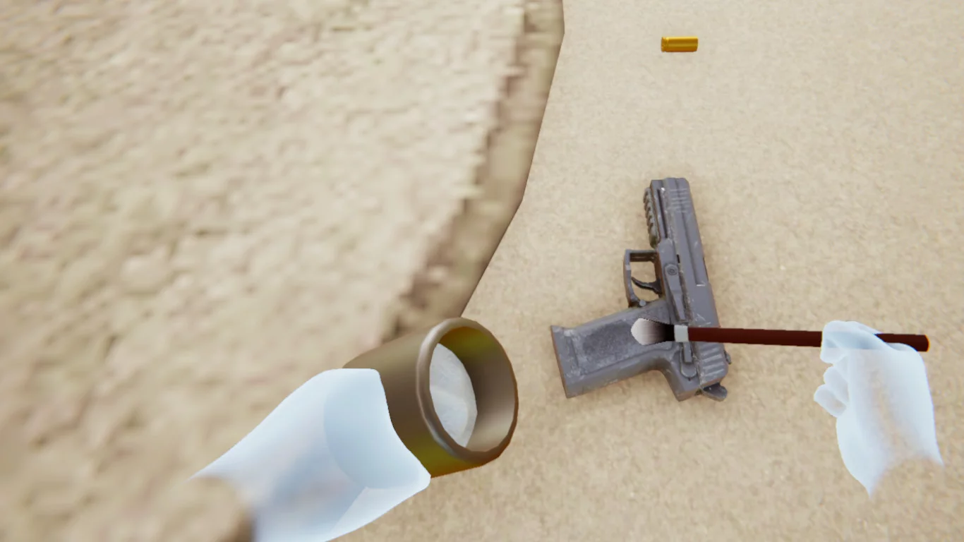 Изображение игры: CSI VR: Crime Scene Investigation
