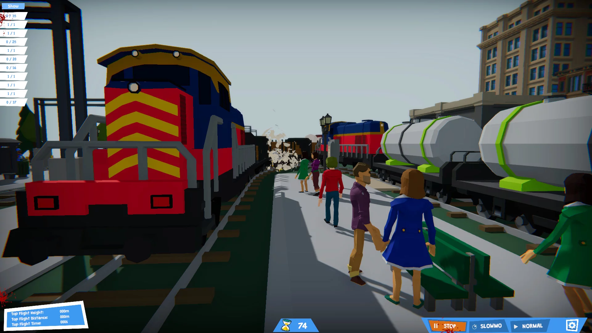 Изображение игры: Beware of Trains