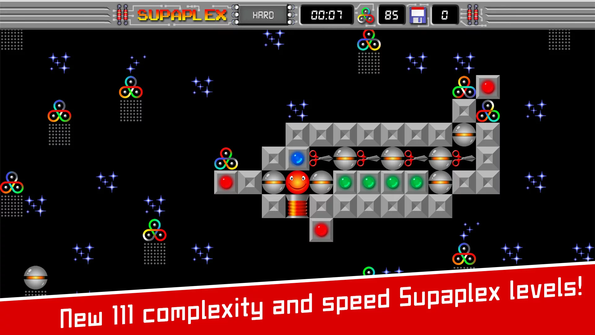 Изображение игры: Supaplex HARD