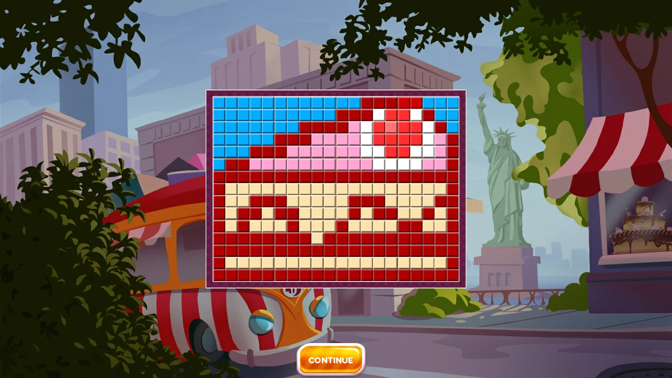 Изображение игры: Picross Bonbon - Nonogram