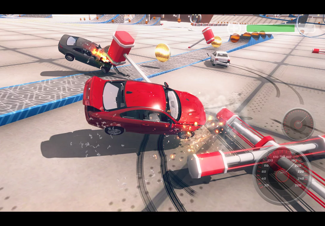 Изображение игры: Car Crash Online
