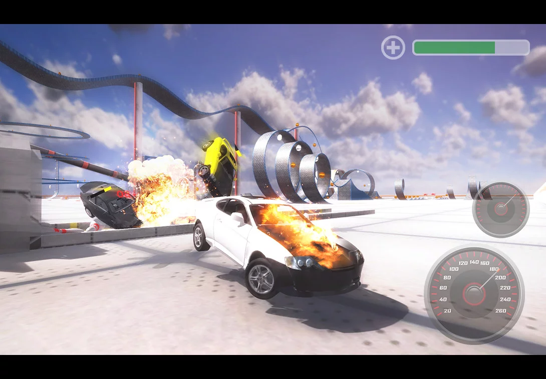 Изображение игры: Car Crash Online