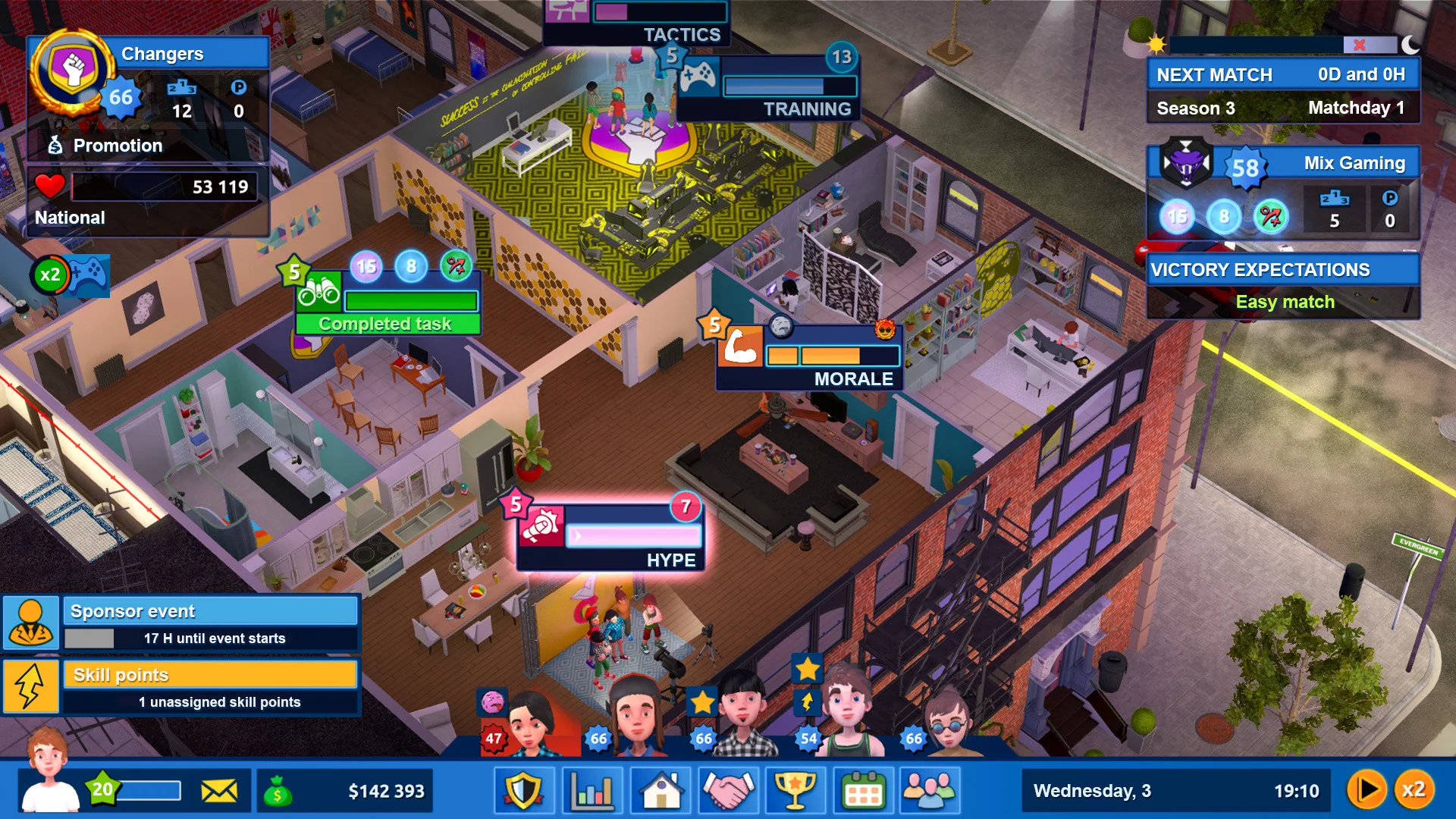 Изображение игры: Esports Life Tycoon