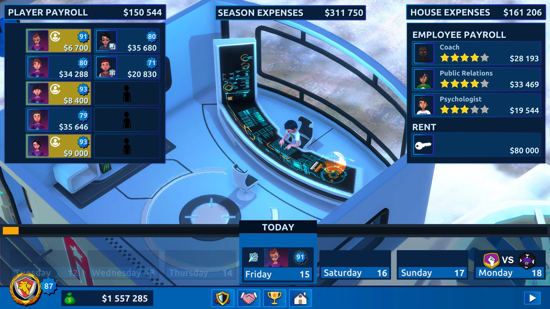 Изображение игры: Esports Life Tycoon