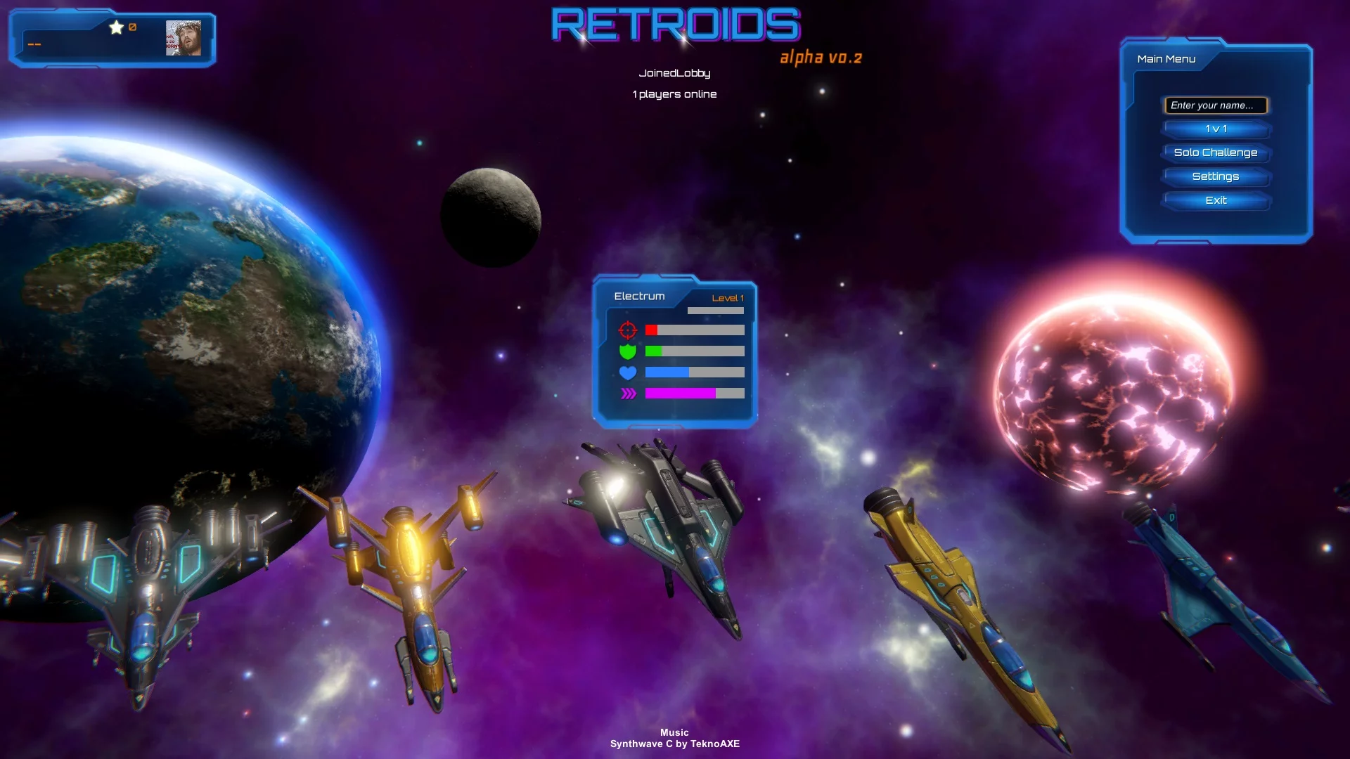 Изображение игры: Retroids