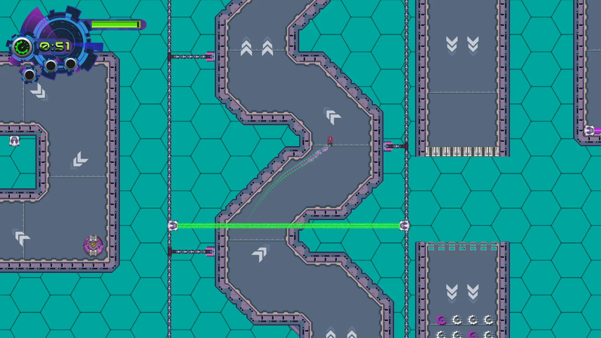 Изображение игры: Grid Gunner