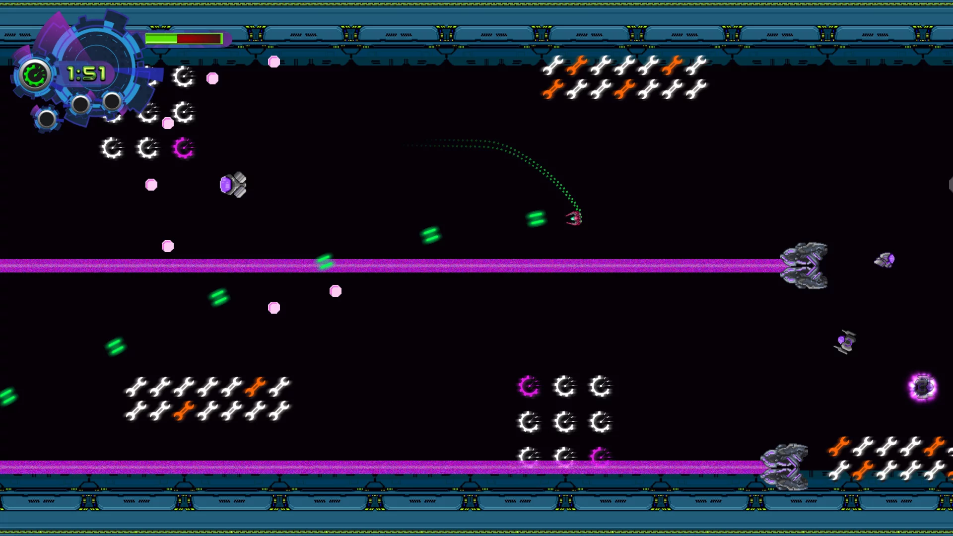 Изображение игры: Grid Gunner