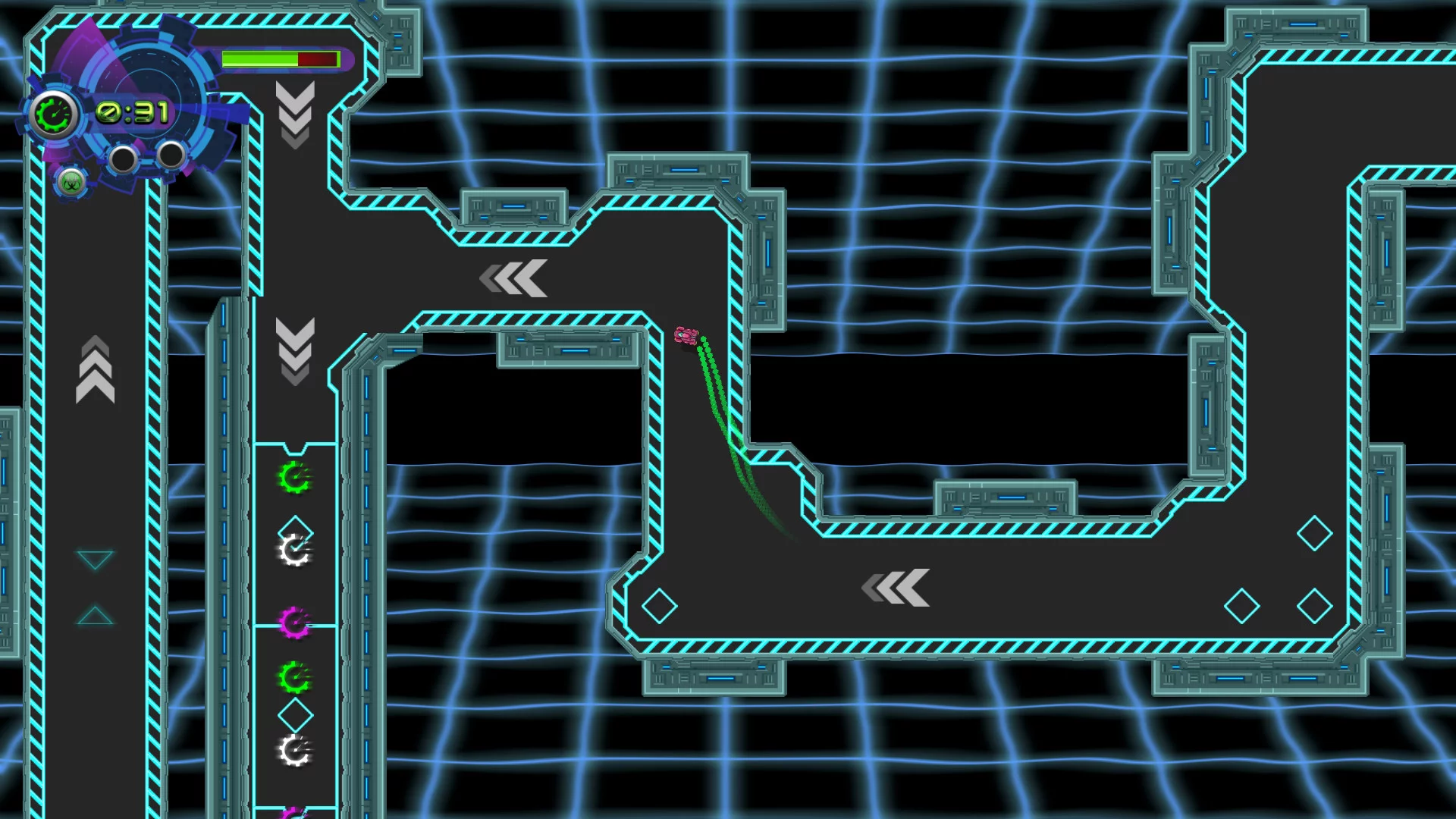 Изображение игры: Grid Gunner