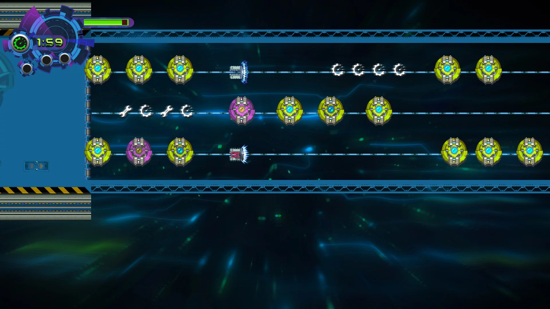 Изображение игры: Grid Gunner