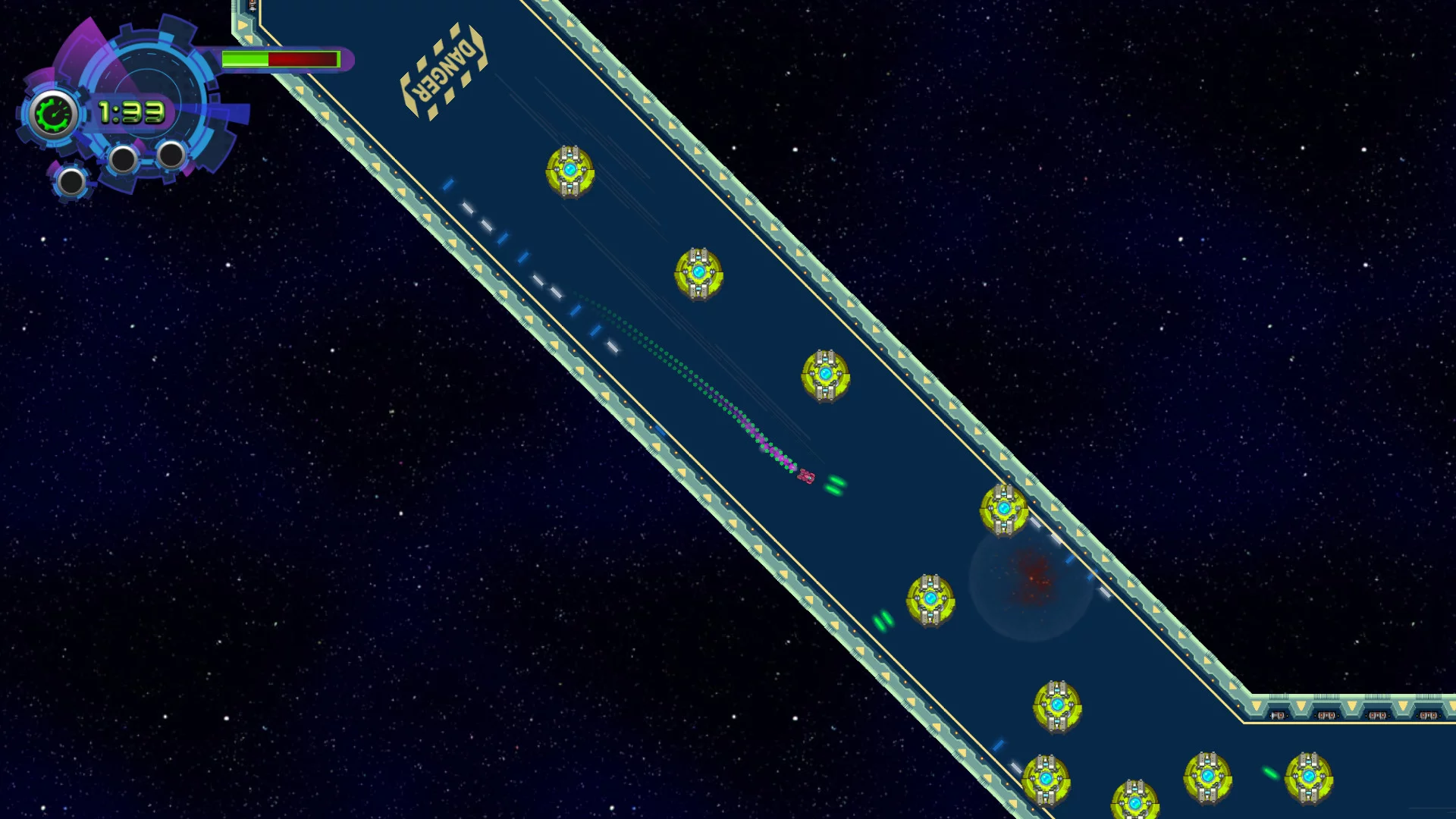 Изображение игры: Grid Gunner