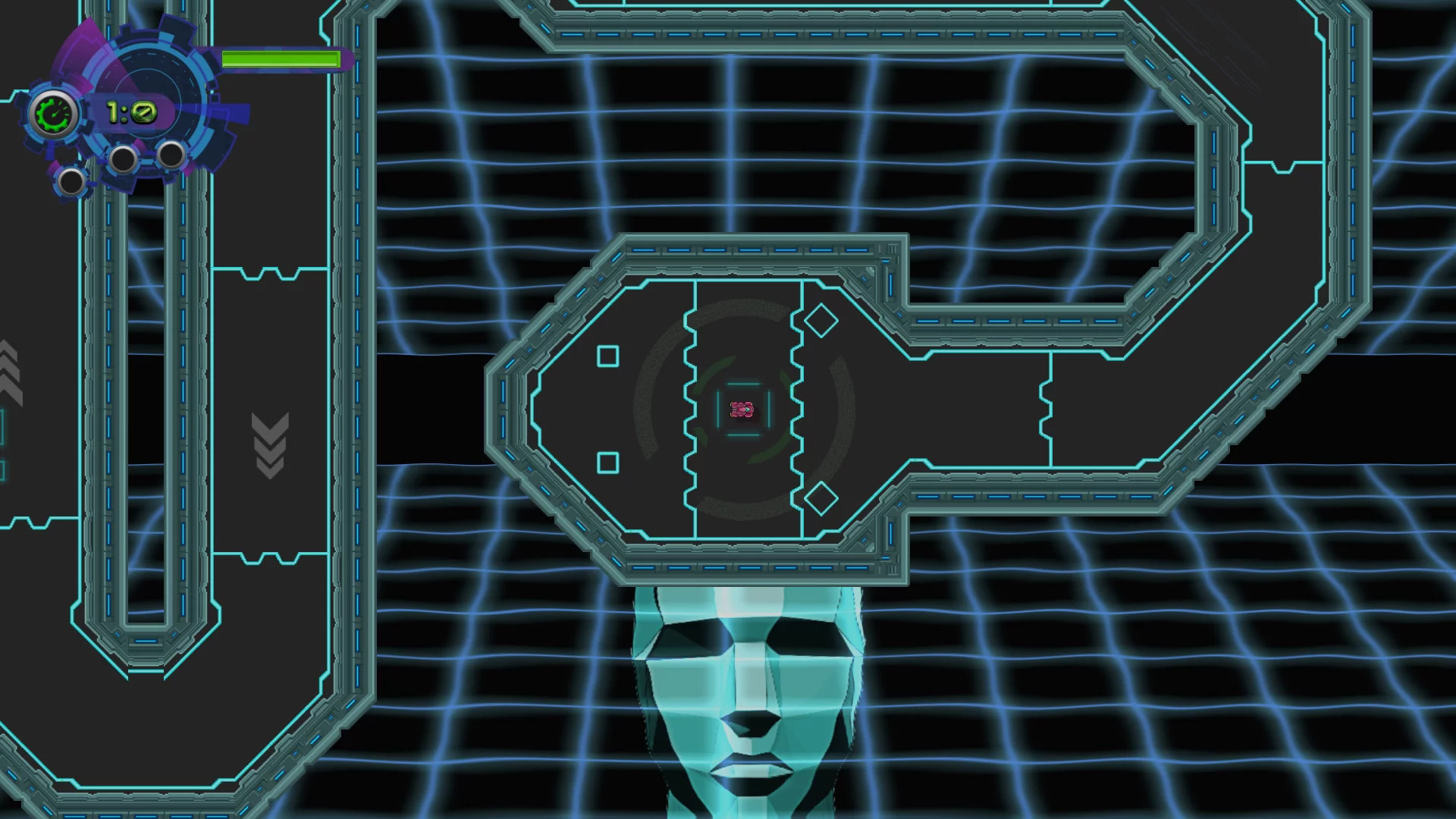 Изображение игры: Grid Gunner