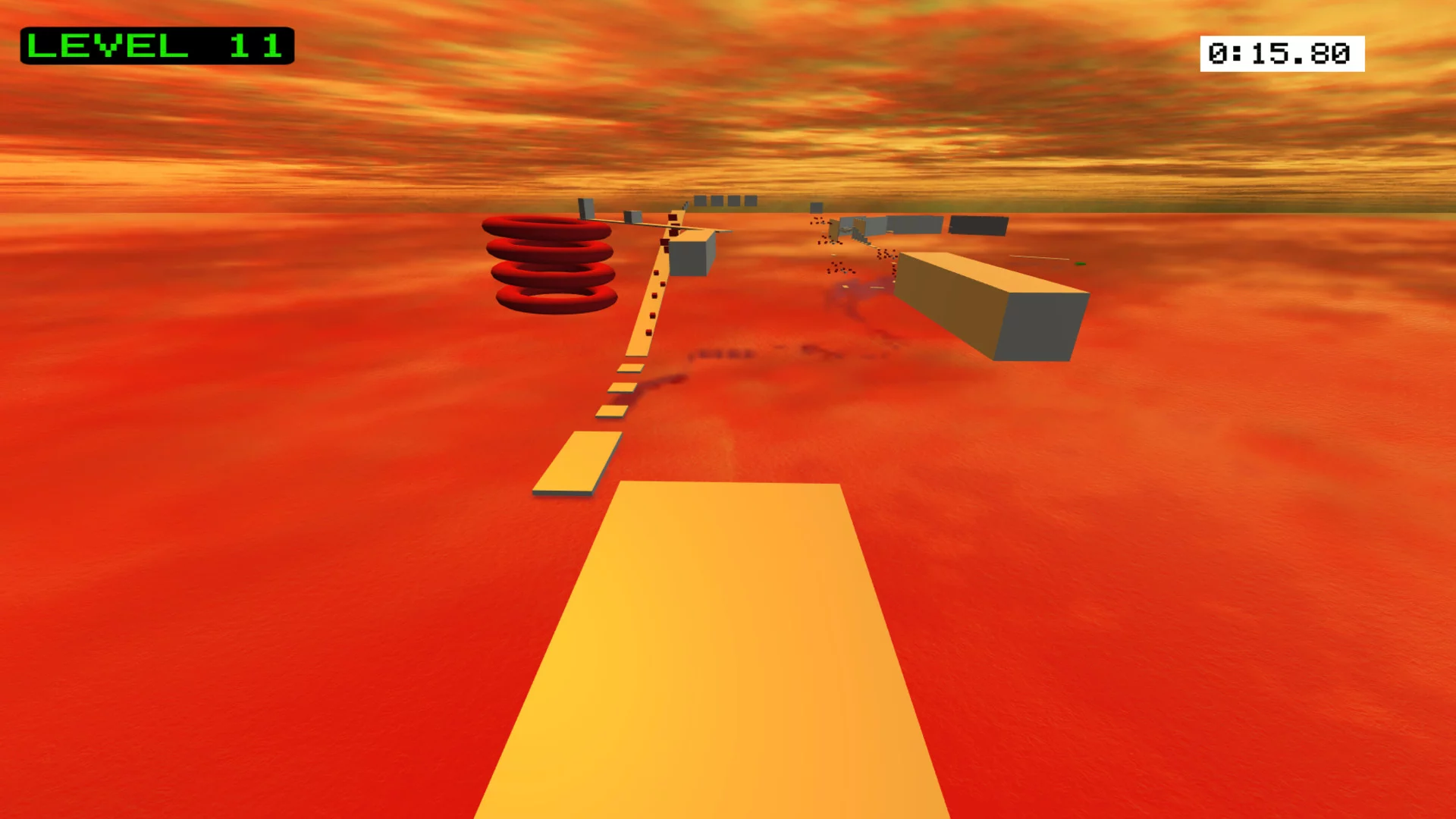 Изображение игры: JUMP AND RUN - DON'T FALL