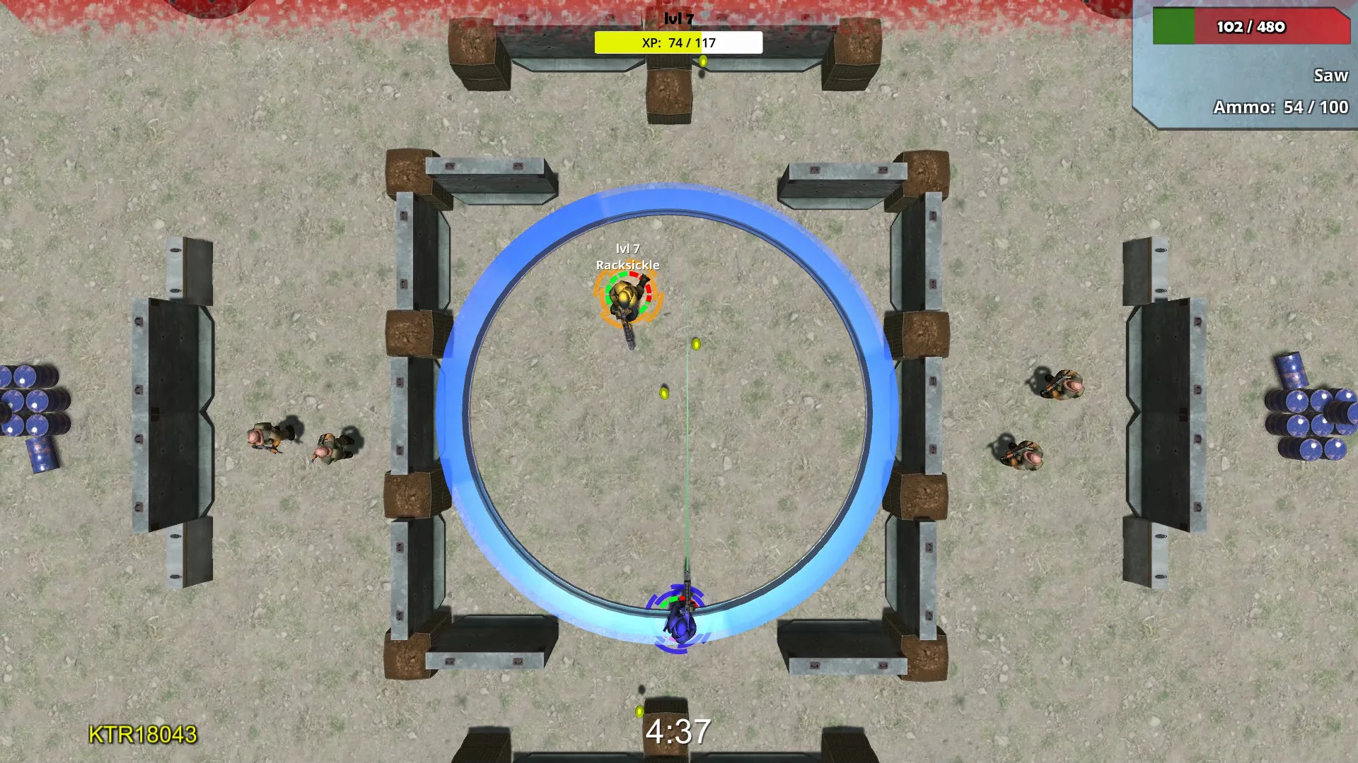 Изображение игры: Warlords.io
