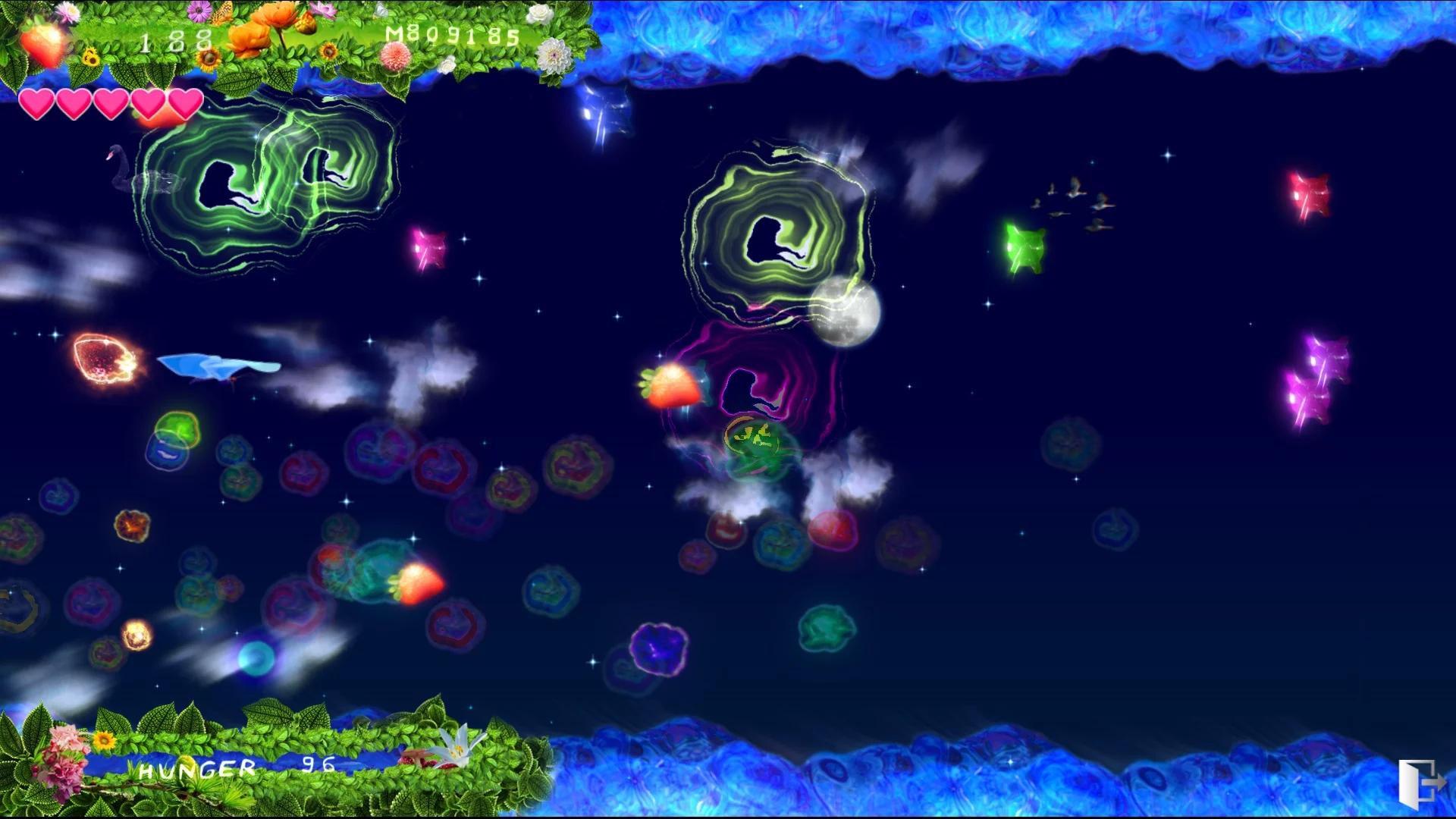 Изображение игры: Fly of butterfly