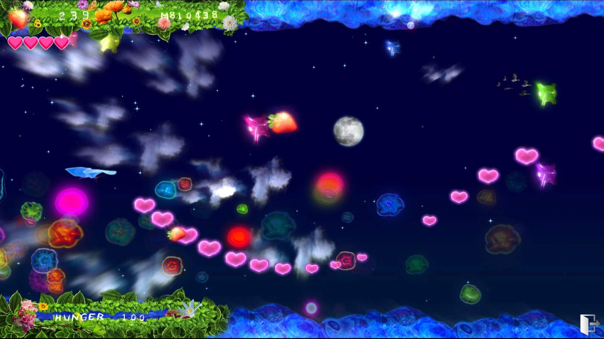 Изображение игры: Fly of butterfly