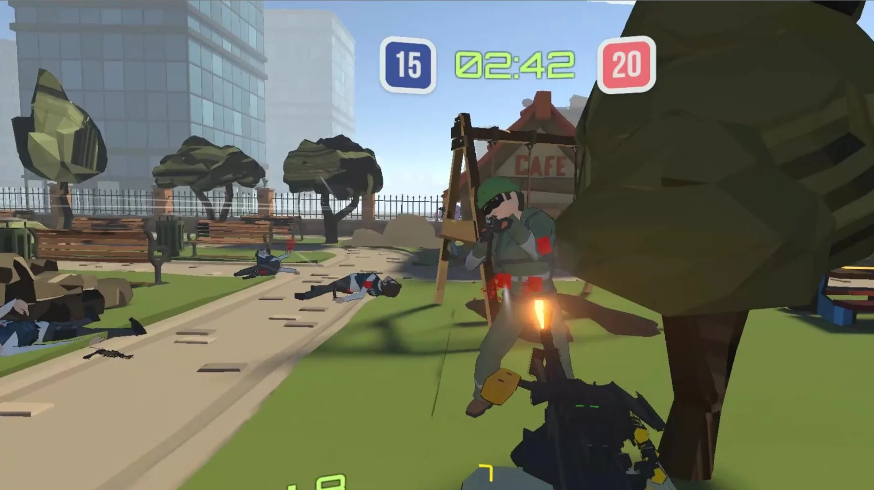 Изображение игры: Headshot VR