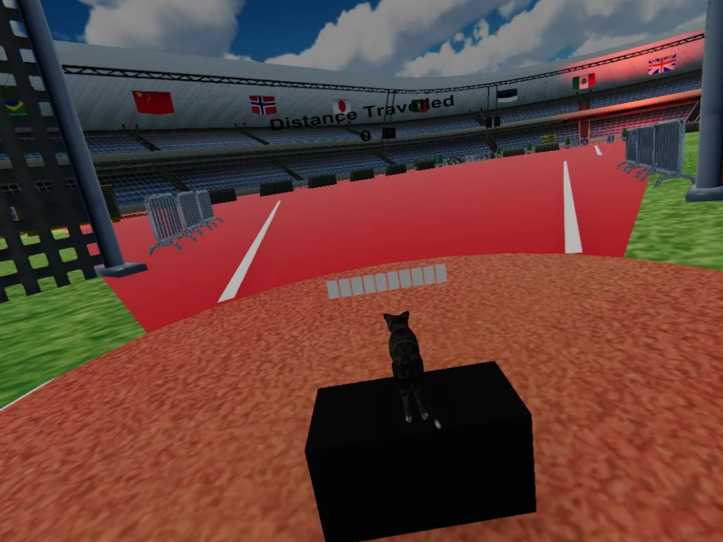Изображение игры: Swing the cat