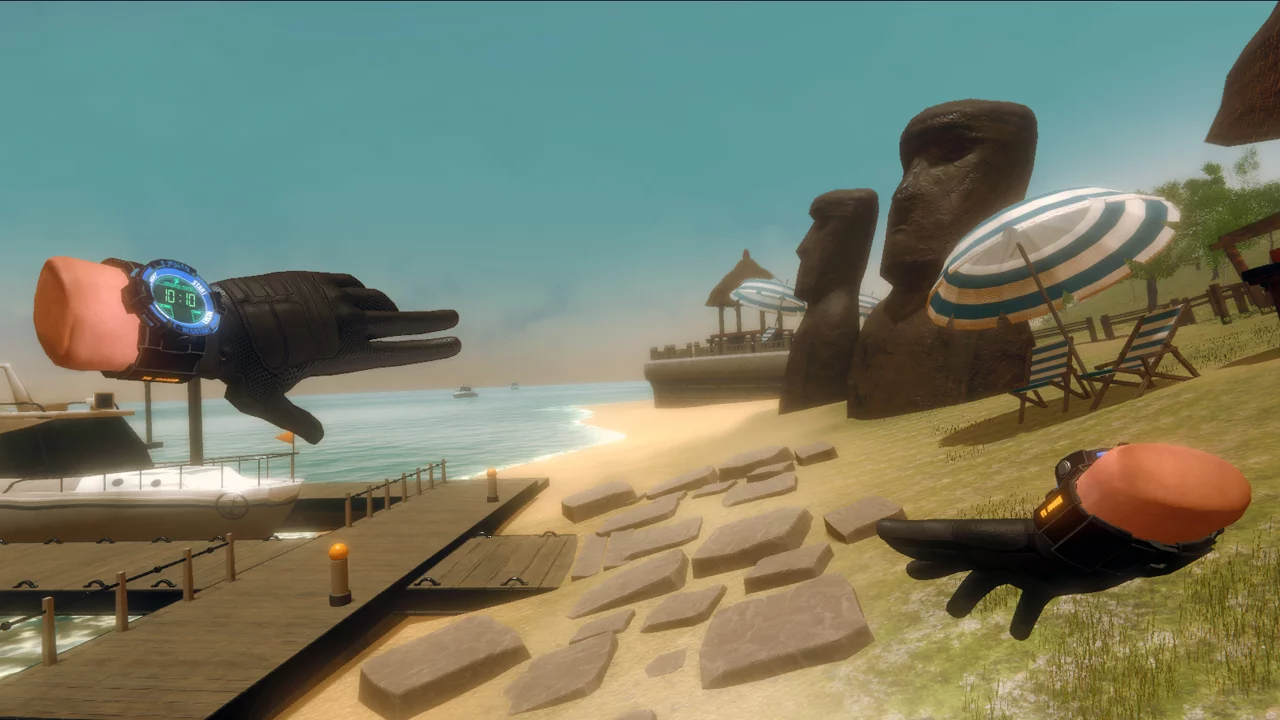 Изображение игры: VR Jogger