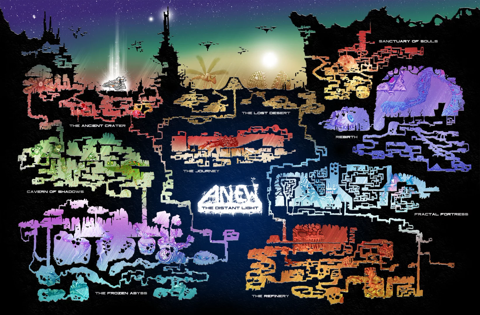 Изображение игры: Anew: The Distant Light
