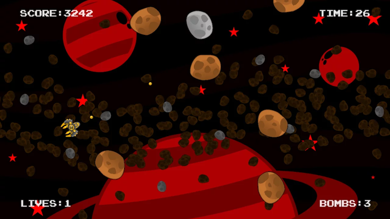 Изображение игры: The Asteroid Belt's Trial