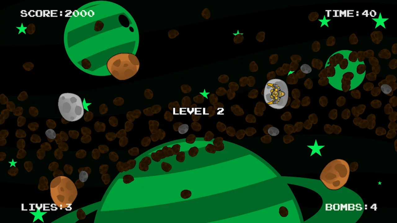 Изображение игры: The Asteroid Belt's Trial