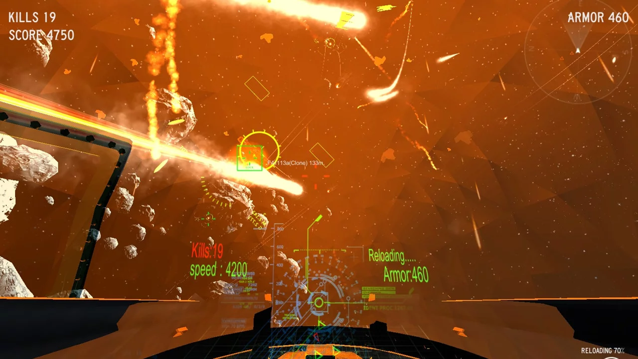 Изображение игры: GALAXY TOP WING