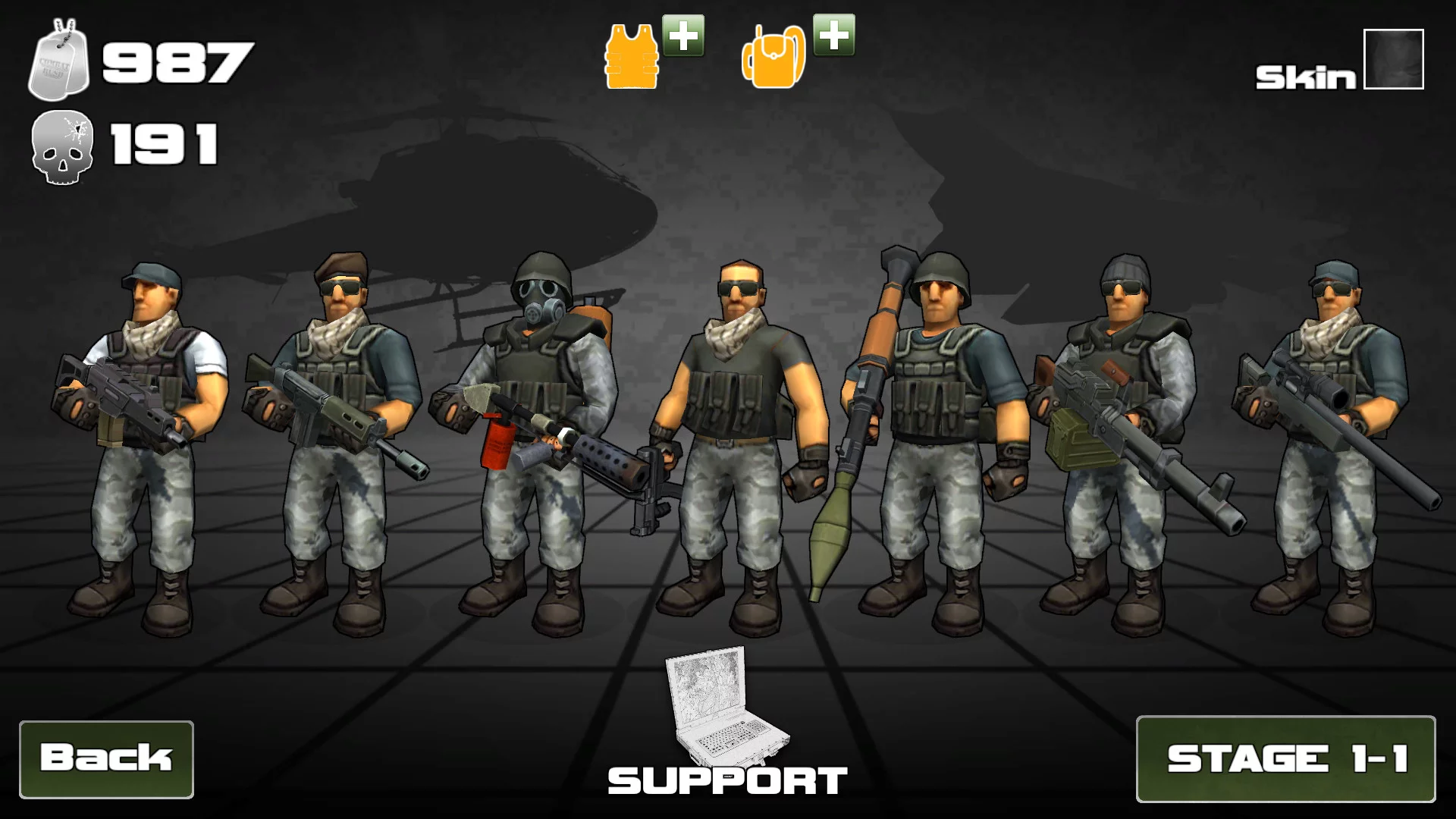 Изображение игры: Combat Rush
