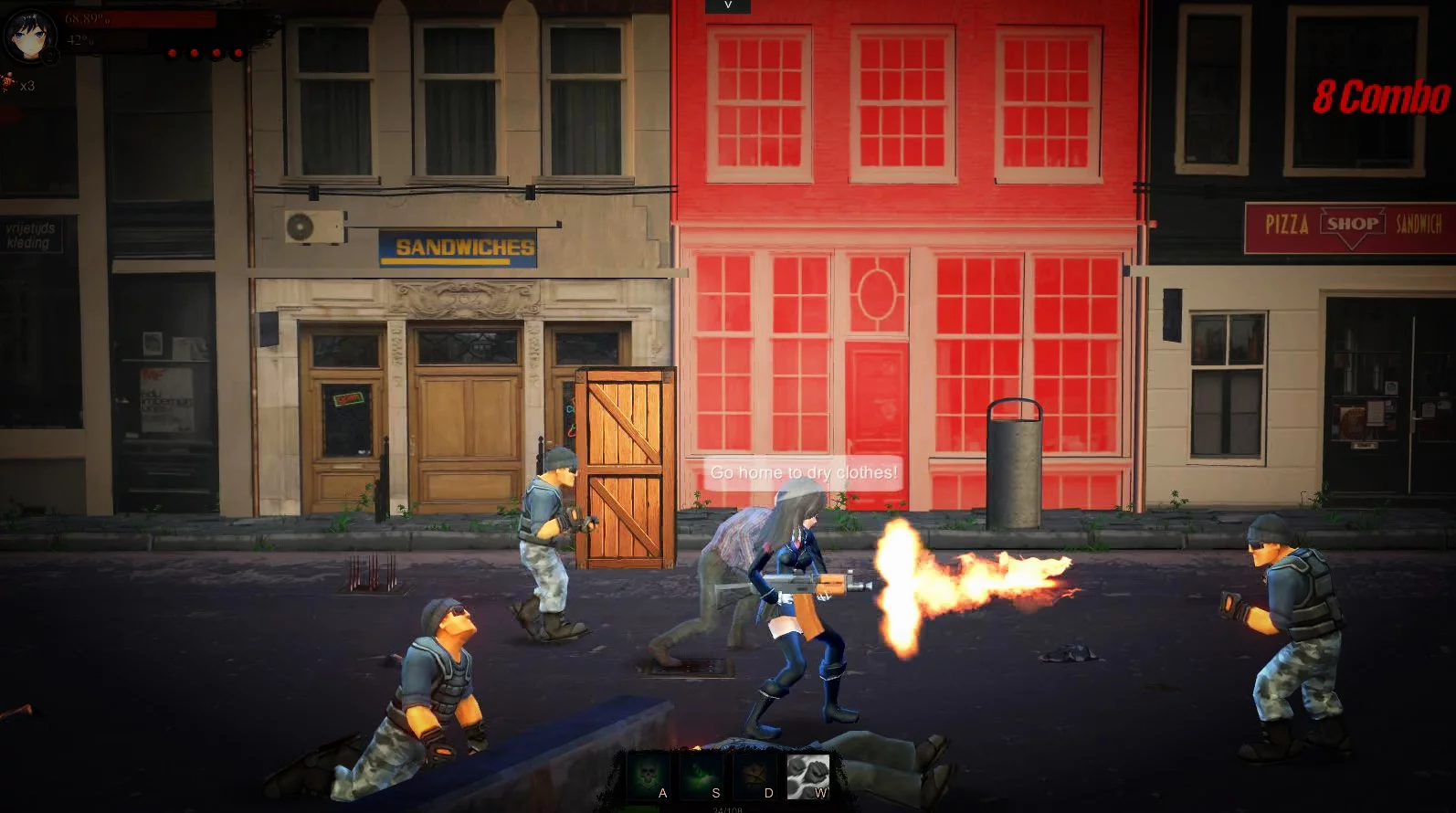 Изображение игры: Zombie Flick | 僵尸快打