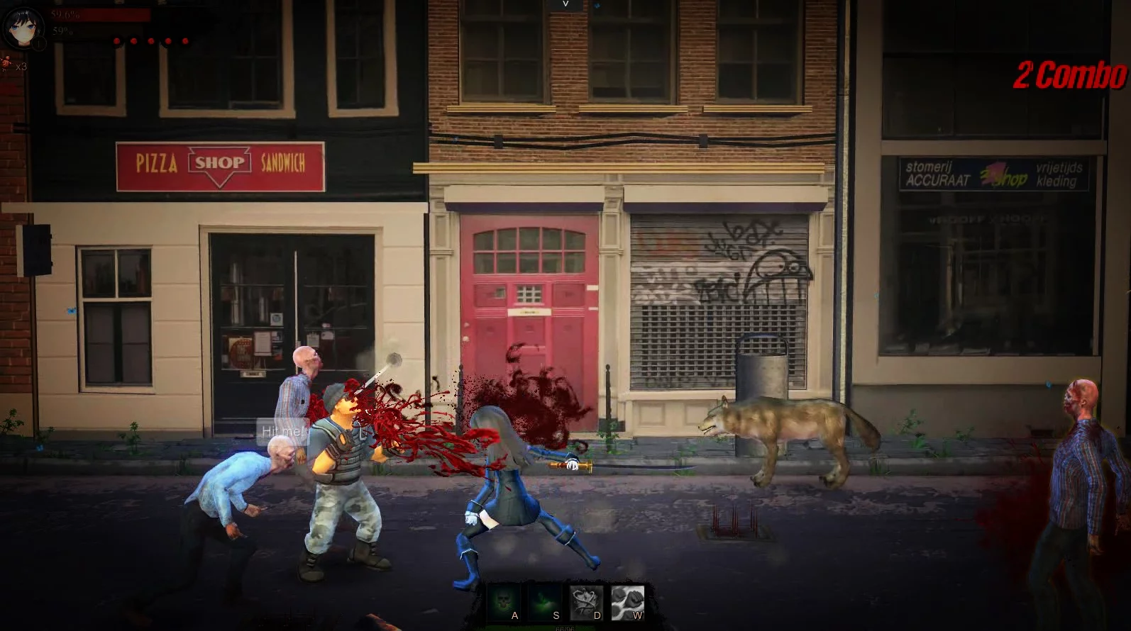 Изображение игры: Zombie Flick | 僵尸快打